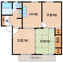 ディアス砥沢の物件間取画像